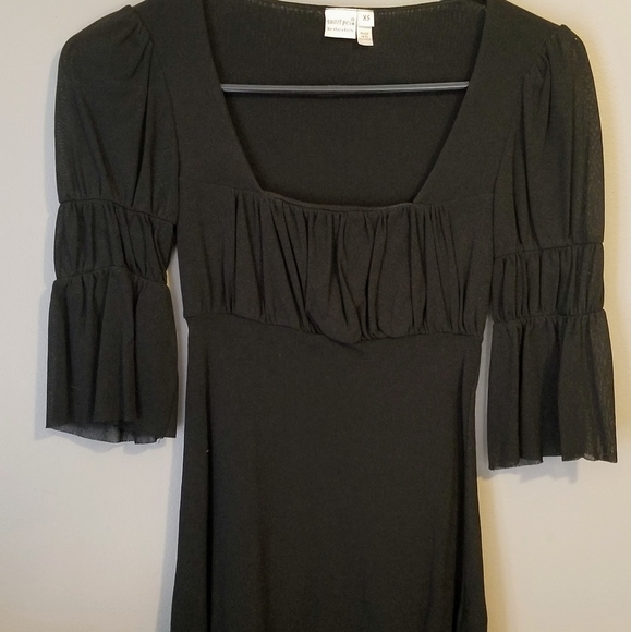 Sweet Pea Tops - Sweet Pea Layered Mesh Top XS